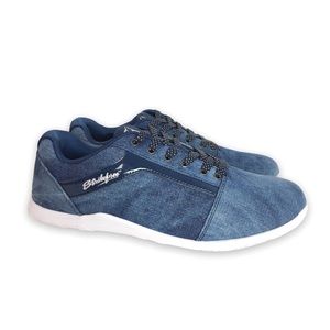 KR Strikeforce Women's Nova Lite Blue Denim Sparkle Bowling Shoes Size 9.5 NEW